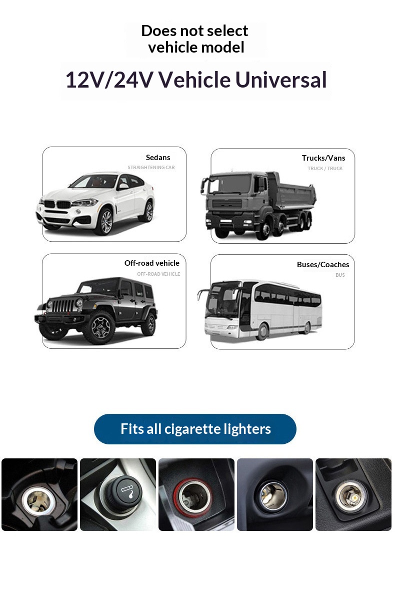 Adattatore multifunzione per caricabatterie da auto con presa accendisigari per ricarica super rapida del telefono cellulare._voghion.com
