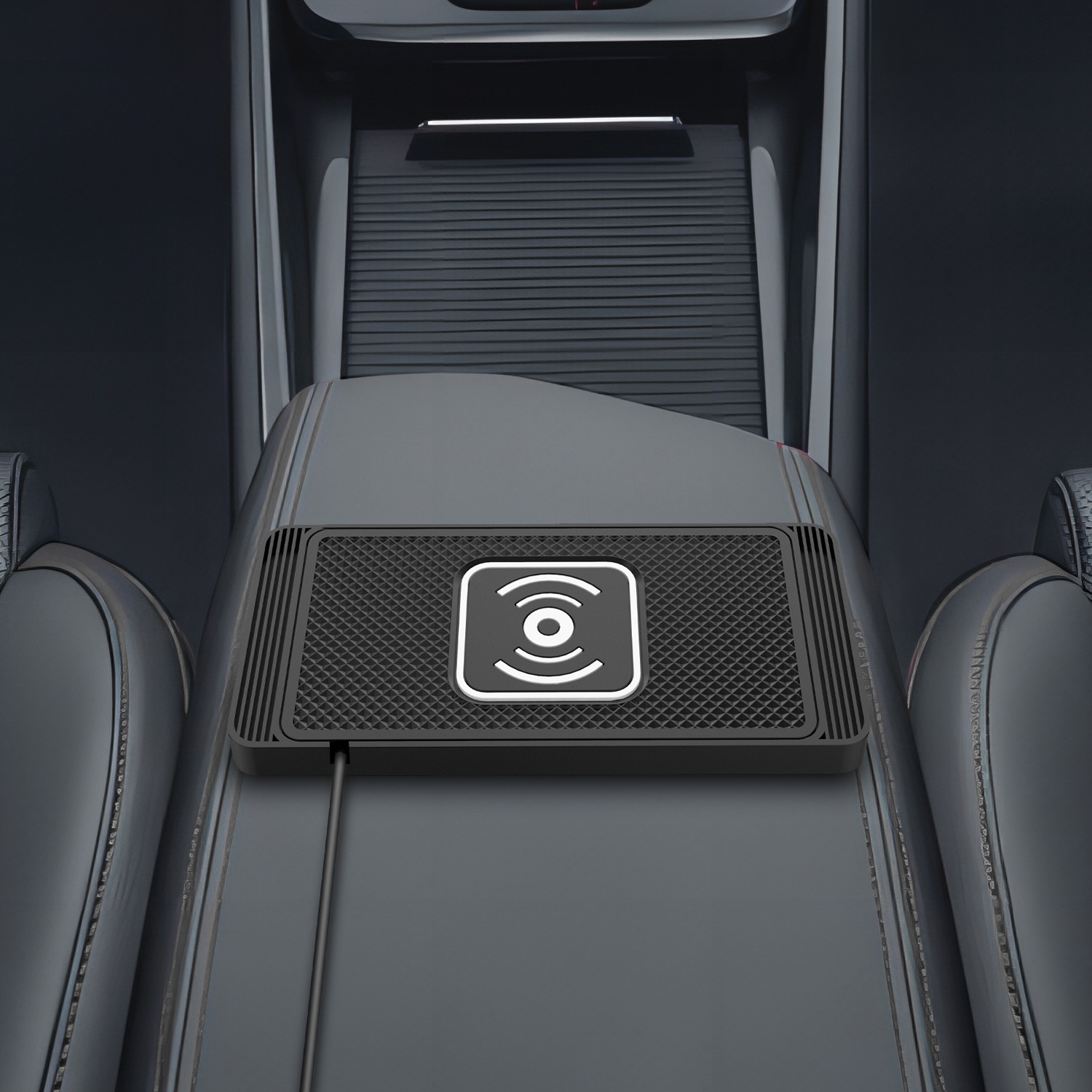 Wireless Car Charger Fast Induction Charging For Samsung Huawei_voghion.com