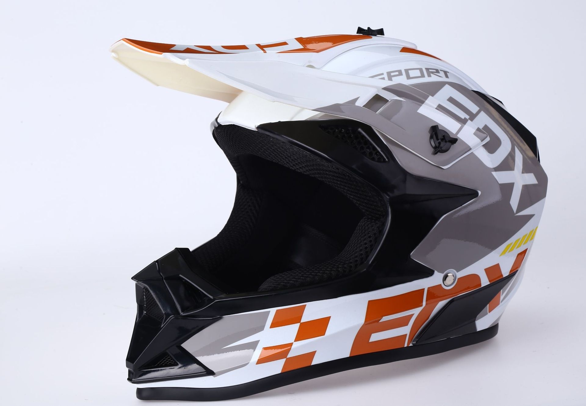 Capacete integral de moto para btt e condução off-road_voghion.com