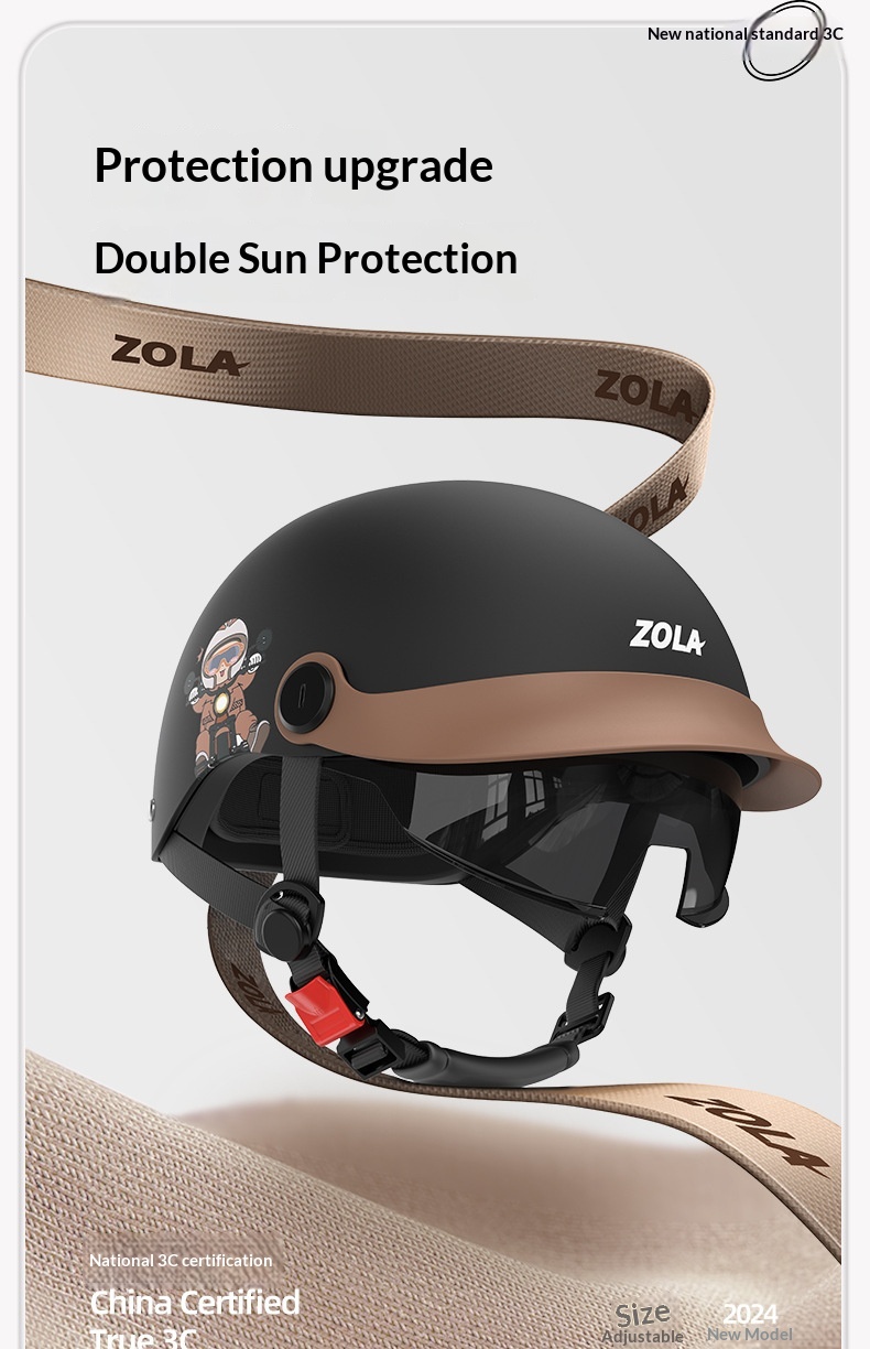 Motorcycle Helmet Summer Lightweight Duckbill Safety Helmet_voghion.com