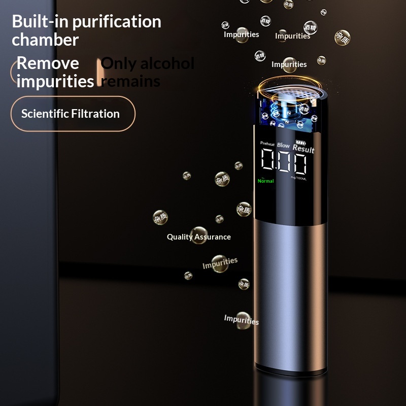 Wieless Convenient Blowing Type High Pecision Diving Detecto Intelligent Digital Display Taffic Alcohol_voghion.com
