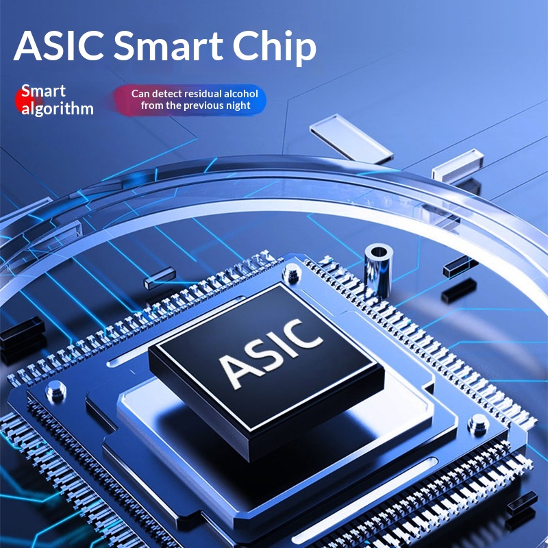 Car Intelligent Voice Digital Display Portable Detector High Precision Blowing Alcohol Tester_voghion.com