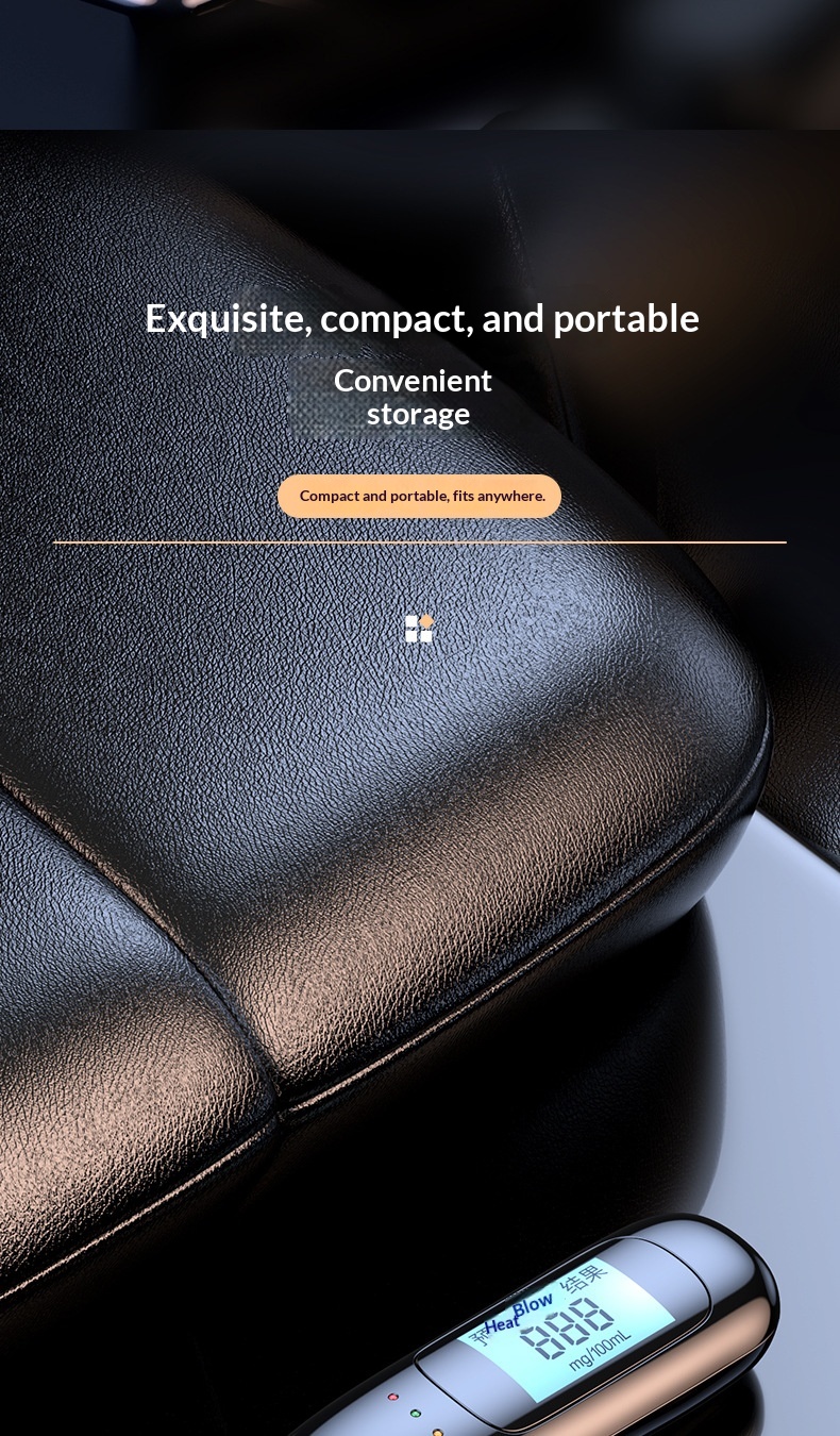 Non-contact Breath Tester, Device For Checking Drunk Driving, High-precision Portable Alcohol Tester_voghion.com