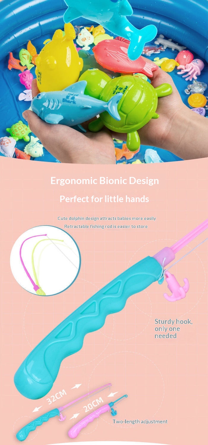 Gioco di pesca magnetico educativo per bambini e neonati_voghion.com