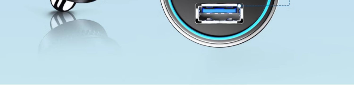 Mobile Phone Super Fast Charging Head Cigarette Lighter One-to-Two Conversion Plug Car Charger Flagship Store_voghion.com