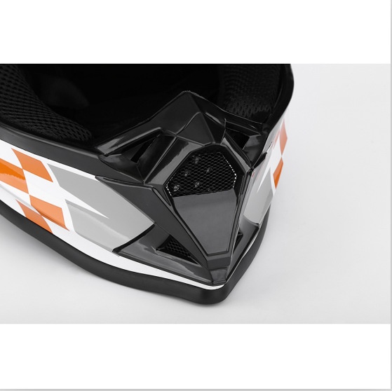 Capacete integral de moto para btt e condução off-road_voghion.com