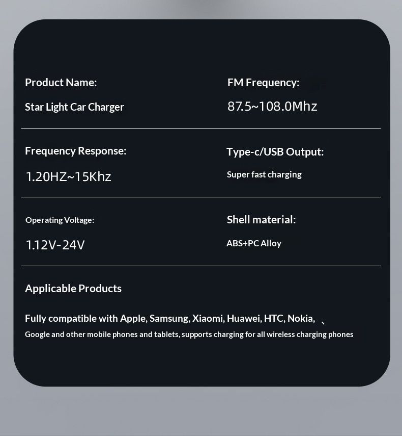 Bluetooth carkit med hurtigoplader og hd musikafspiller_voghion.com