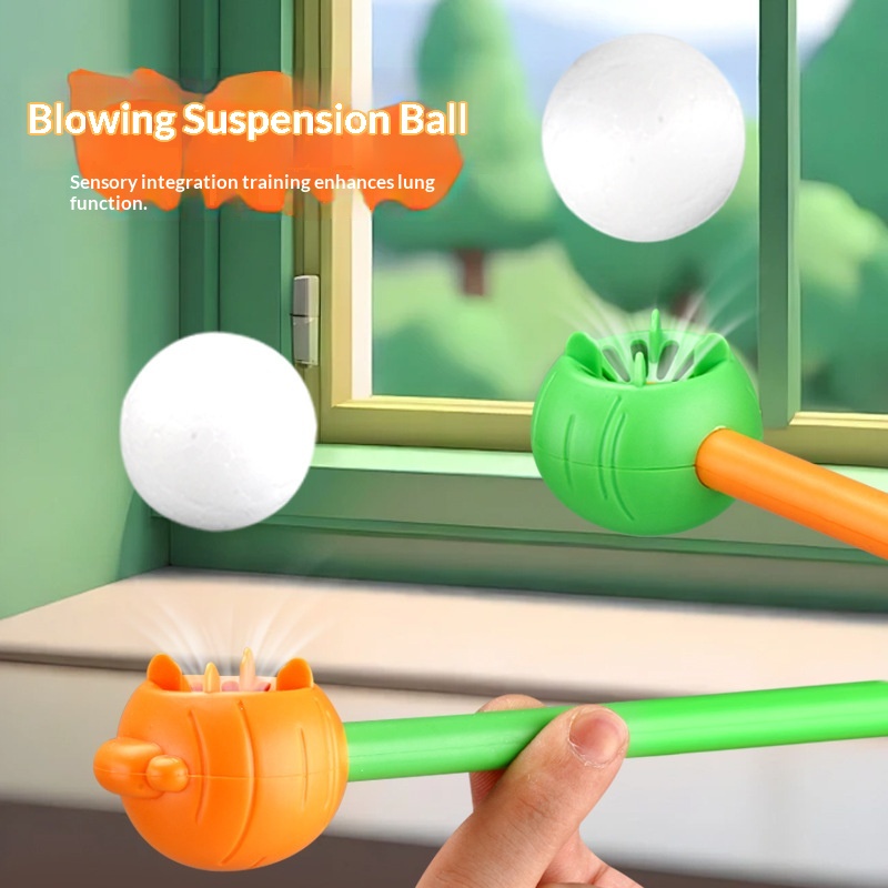 Über Grenzen hinweg aufblasbarer Schwimmball für Kinder – Magisches Atemtraining – Lustiges Geschenk mit nostalgischem Charme_voghion.com