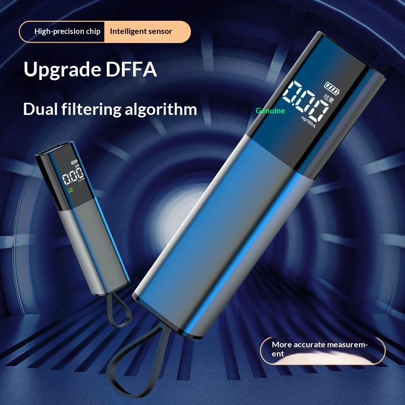 Tester High Precision Blow-Type Drunk Driving Mini Portable Car Alcohol Detector_voghion.com