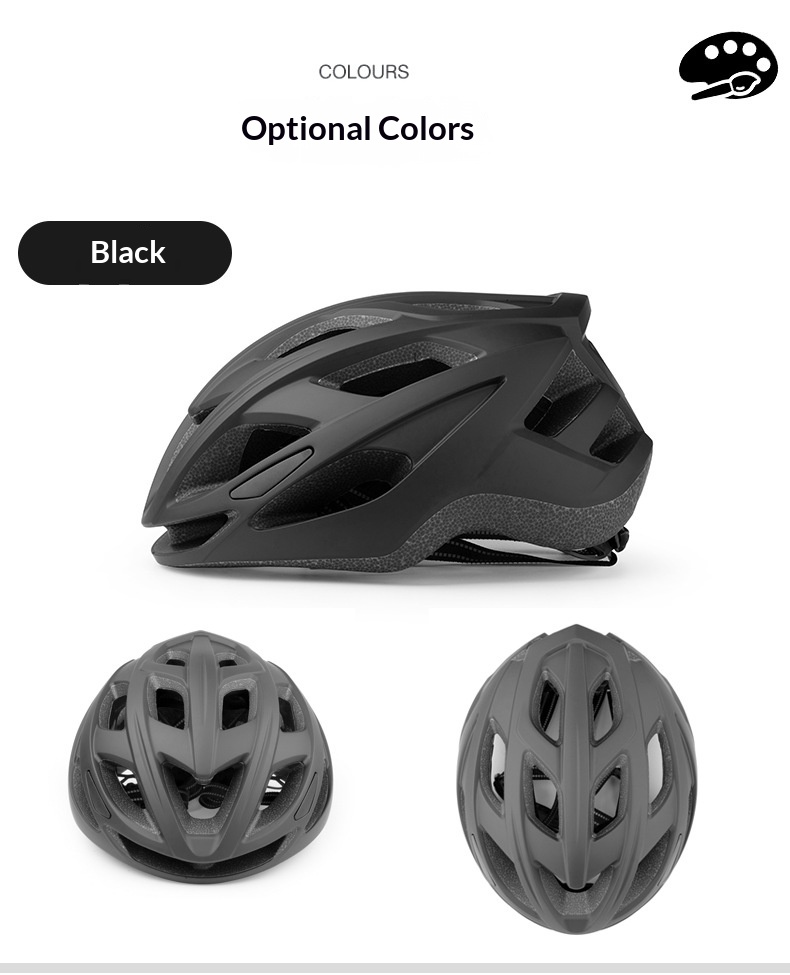Casque de vélo avec feu arrière intégré pour route et vtt_voghion.com