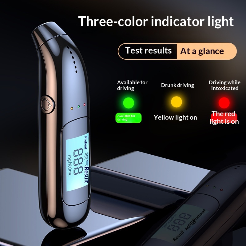 Tester Detection, Breathalyzer, High Precision Alcohol Concentration Detector For Drunk Driving_voghion.com