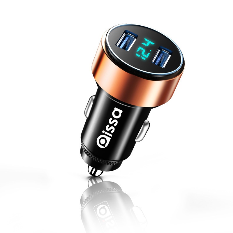 Mobile Phone Super Fast Charging Head Cigarette Lighter One-to-Two Conversion Plug Car Charger Flagship Store_voghion.com