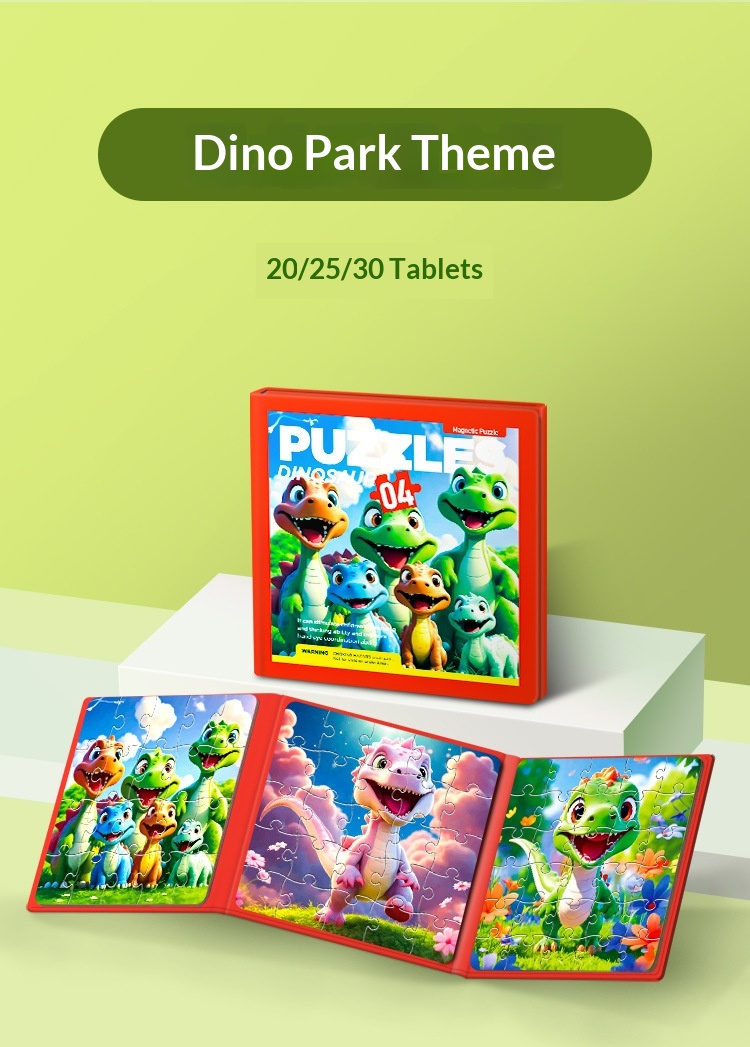 Magnetisches Lernpuzzle Für Kinder Von 3 Bis 6 Jahren_voghion.com