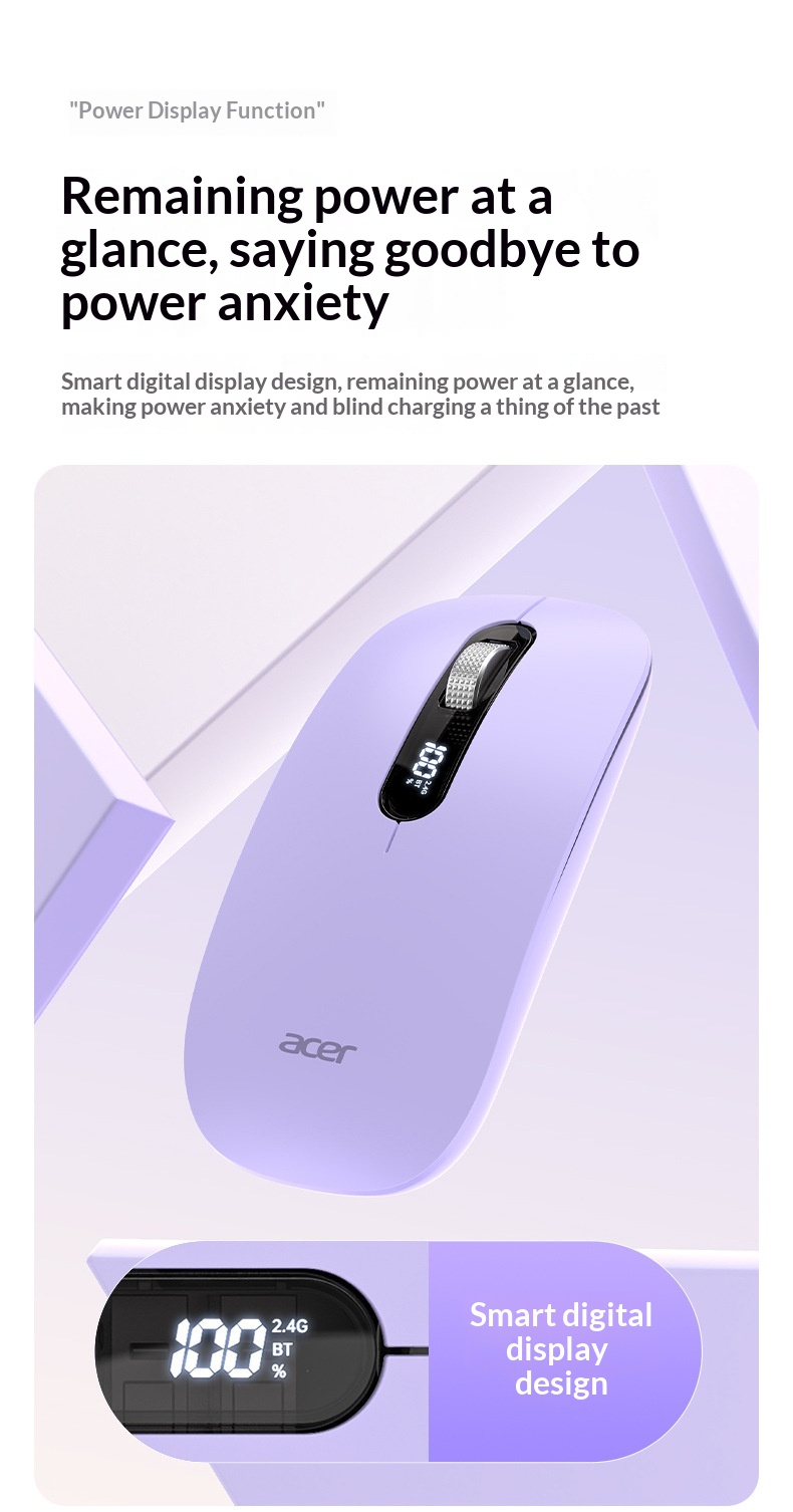 Teclado inalámbrico Bluetooth de modo dual, recargable y silencioso para iPad, teléfono móvil, tableta, ordenador Mac, compacto y bonito._voghion.com