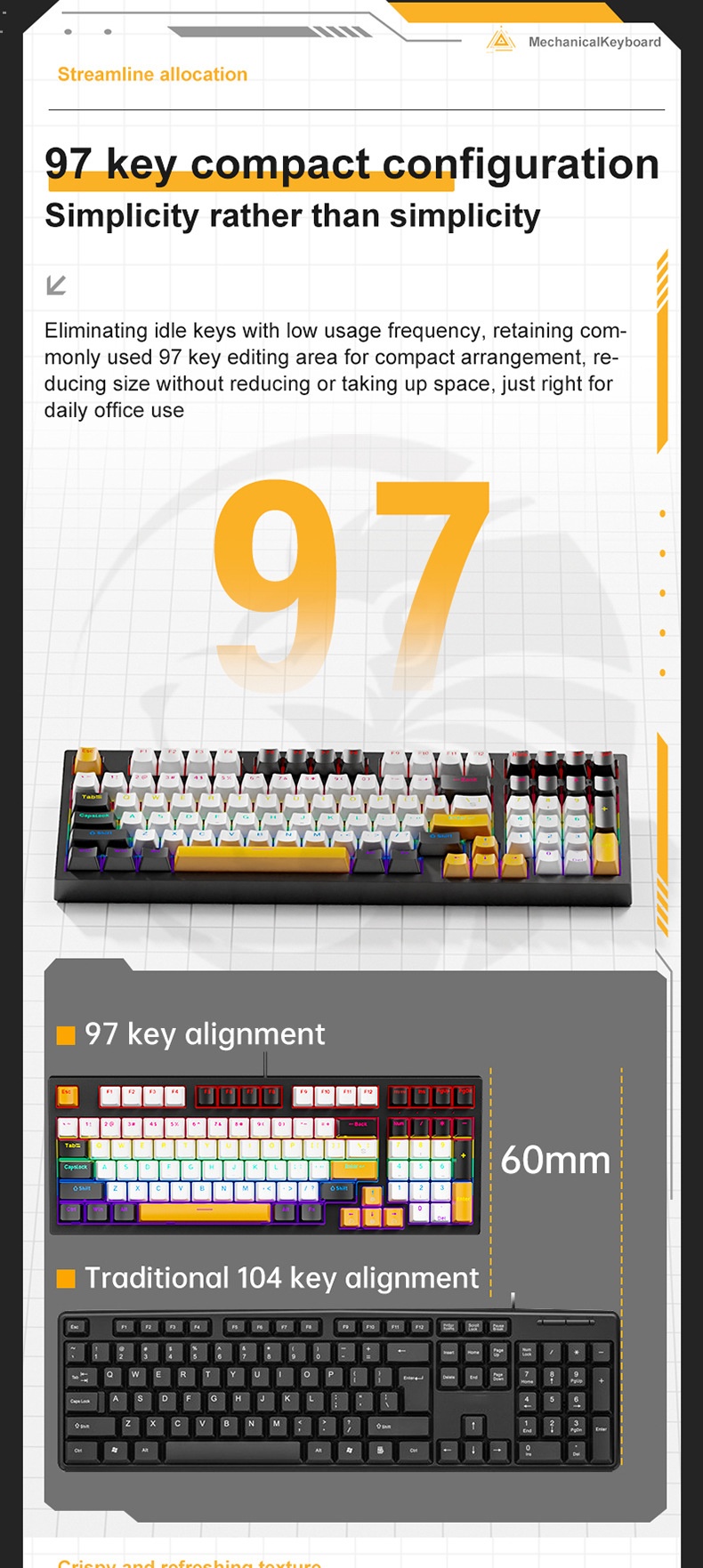 Wow K98 Mekanik Mavi Kırmızı Siyah Çay Anahtarlı Kablolu Klavye Tuş Hattı Ayrımı Bilgisayar Dizüstü Harici Ofis Oyun Klavyesi_voghion.com