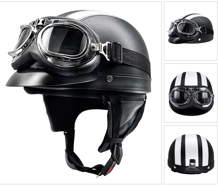 Exklusiv bei Cross-Border erhältlich: Leder-Halbelektroroller für Damen und Herren, Ganzjahres-Leichtmetallhelm in Melonenfarbe, sofort lieferbar_voghion.com
