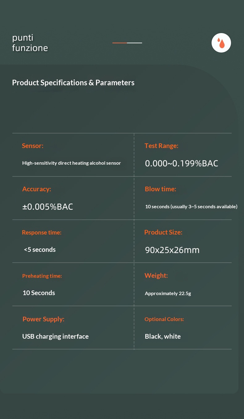 Grenzüberschreitender Bestseller: Aufblasbarer Alkoholtester, hochpräziser tragbarer Alkoholdetektor zur Überprüfung auf Trunkenheit am Steuer_voghion.com