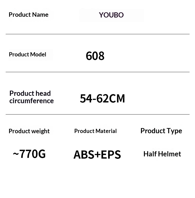 Half Helmet For Electric Motorcycle With Double Visor Certified_voghion.com