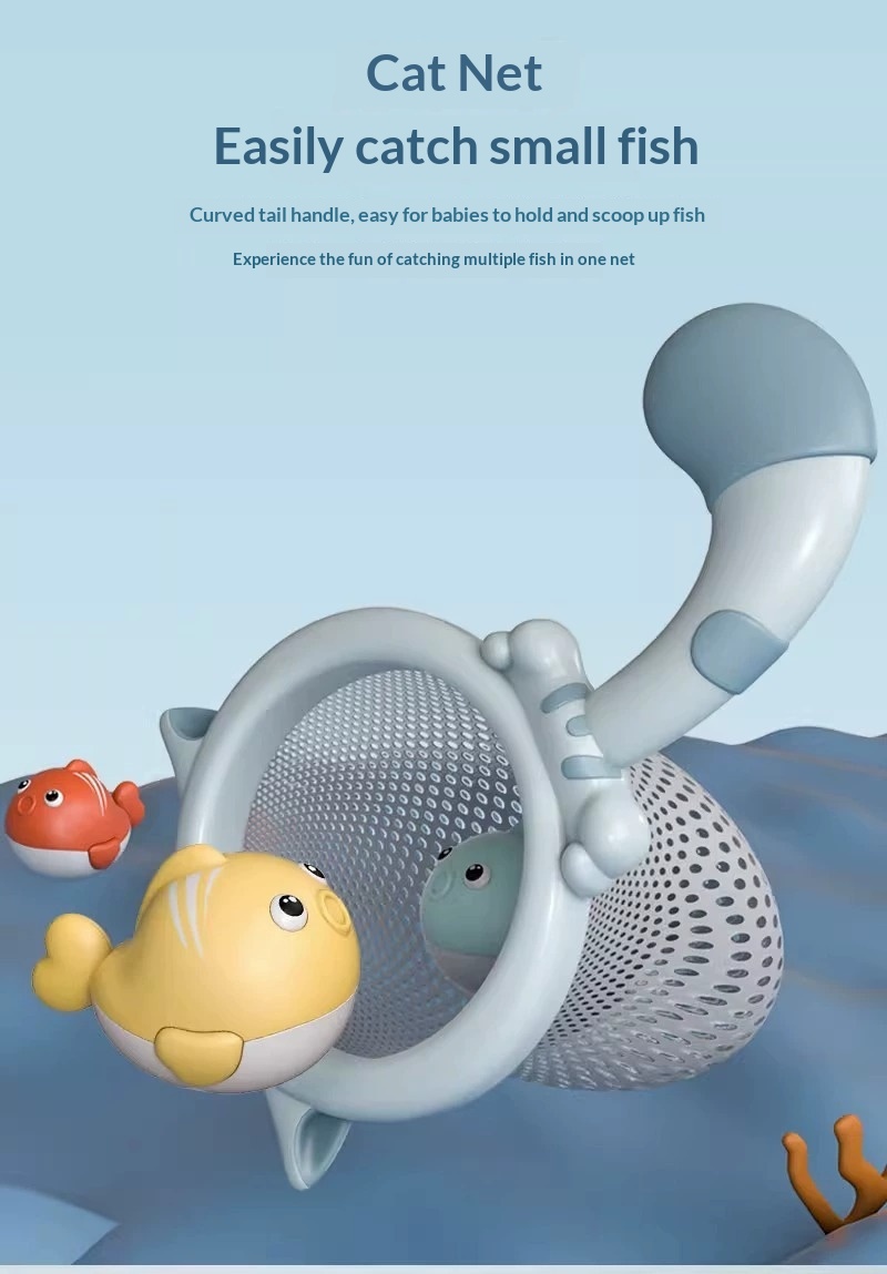 Gioco di pesca magnetico per bambini set educativo da bagno_voghion.com