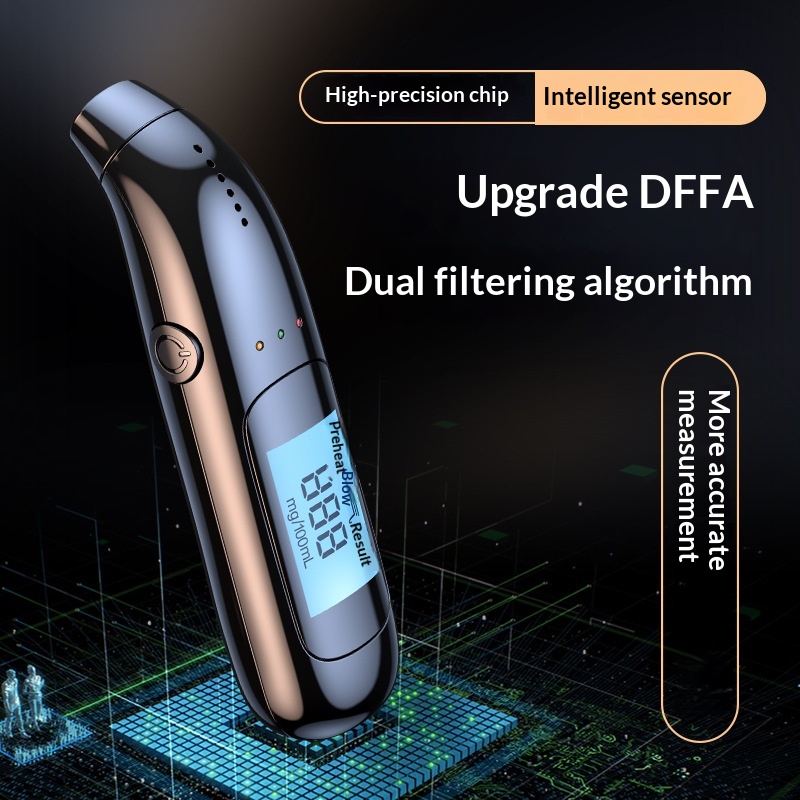 Tester Detection, Breathalyzer, High Precision Alcohol Concentration Detector For Drunk Driving_voghion.com