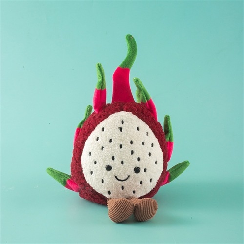 Brinquedo de pelúcia terapêutico com coco e limão em formato de árvore de verão, perfeito para confortar e confortar meninas._voghion.com