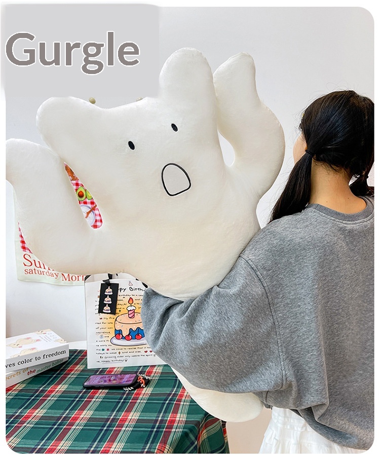 Long-haired Cat Sleeping Pillow Plush Toy Healing Soft Gift_voghion.com