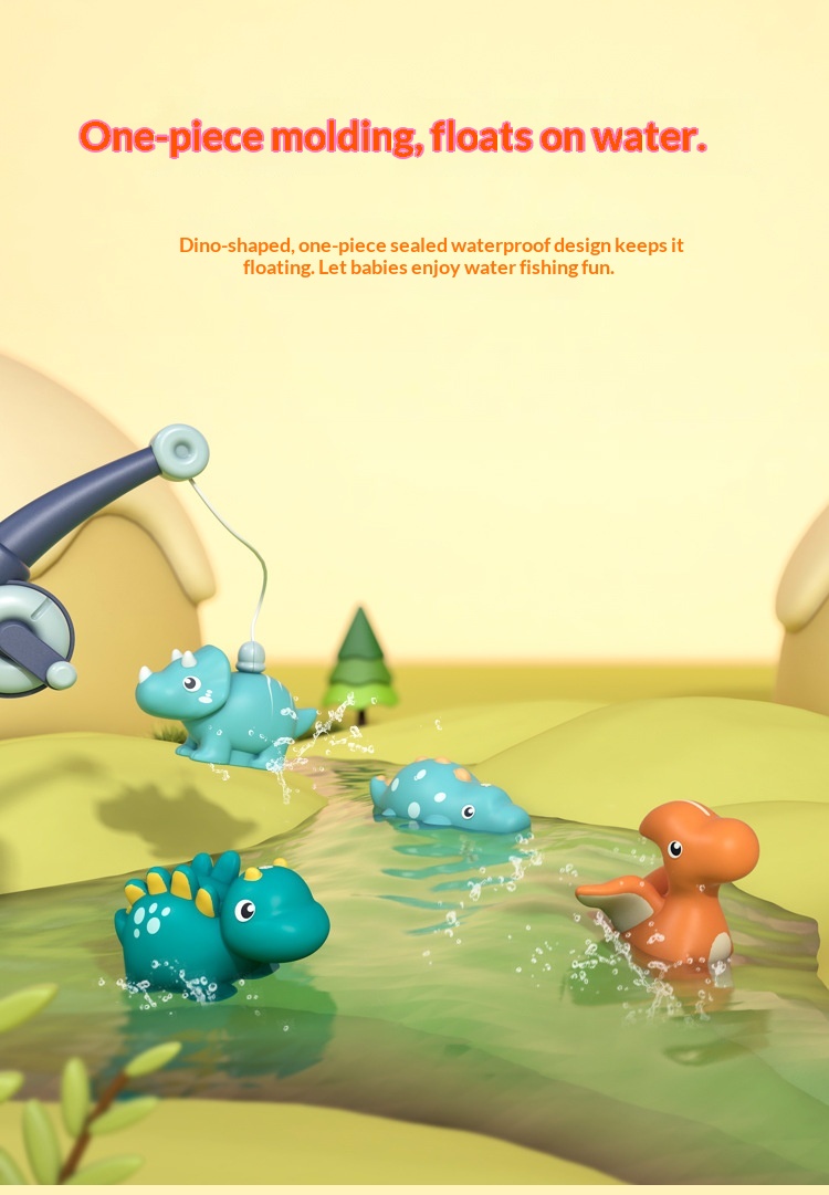 Magnetisch visspel met dinosaurussen voor kinderen_voghion.com