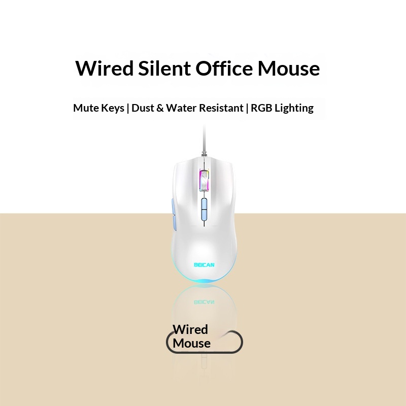 Wired Glowing Mechanical Feel Gaming E-sports Laptop Desktop Computer Peripheral Membrane Keyboard Mouse Set_voghion.com