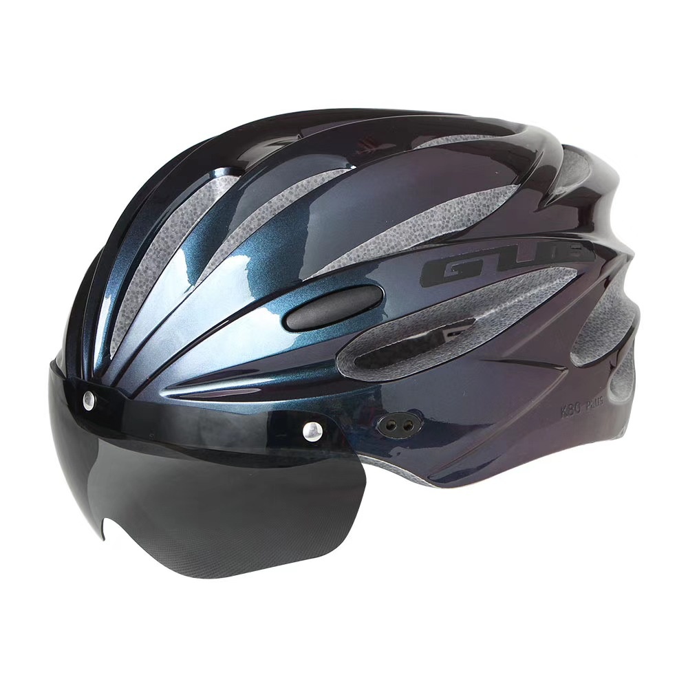 GUB K80 Gradient fiets met geïntegreerde fietsbril en magnetische brilhelm_voghion.com