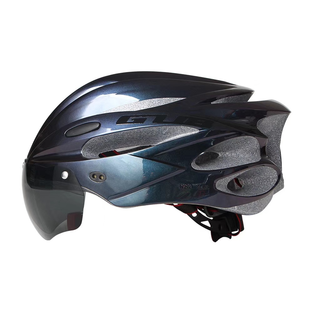 GUB K80 Gradient fiets met geïntegreerde fietsbril en magnetische brilhelm_voghion.com