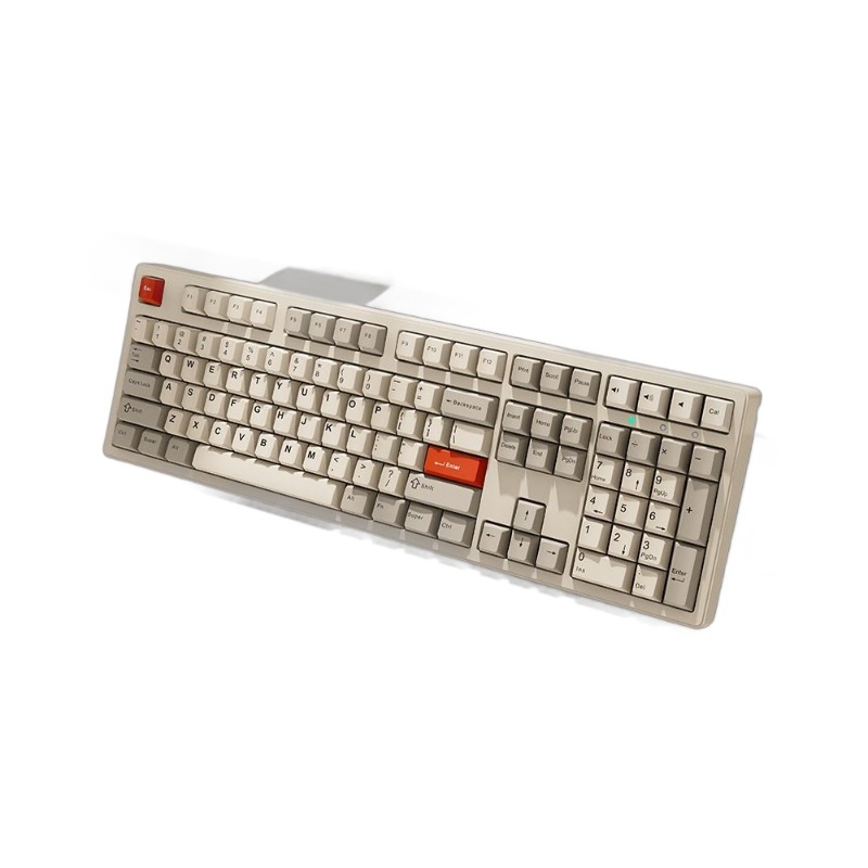Forerunner Cherry CR108 Mechanical Keyboard Wireless Bluetooth Tri-Mode Gaming Computer Office High Aesthetic_voghion.com
