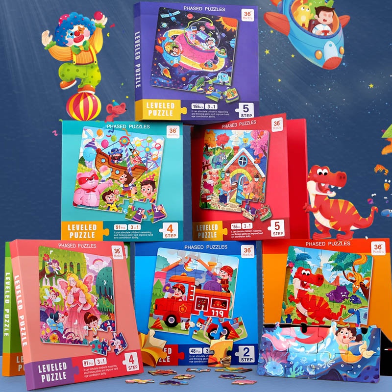 Children's Advanced Educational Puzzle Toddler Magnetic Early Learning Baby Kindergarten 3 To 6 Years Old 24 Boys And_voghion.com