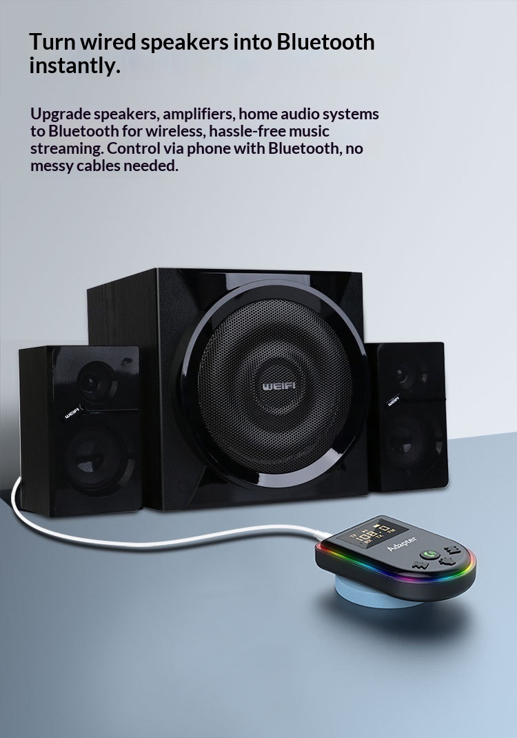 Kit bluetooth para carro adaptador de audio wireless_voghion.com