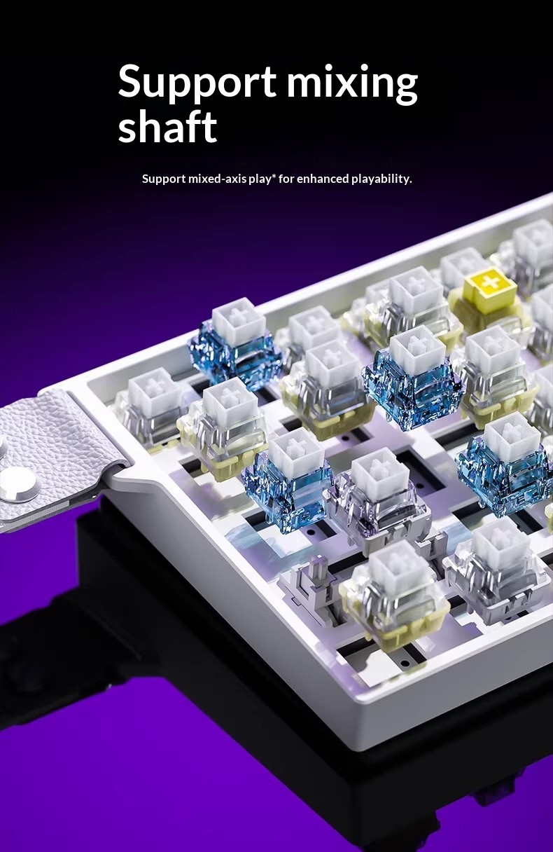 Wolf Spider MINI60HE Magnetic Switch Keyboard, Three-Mode RT, Customizable For E-Sports Gaming, Wired, 8K Report Rate,_voghion.com