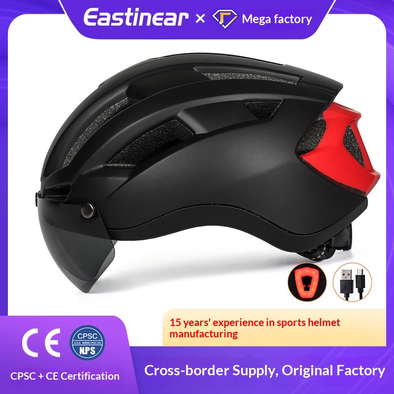 Fietsbril, winddichte outdoor offroad mountainbikehelm, racefietshelm voor volwassenen_voghion.com
