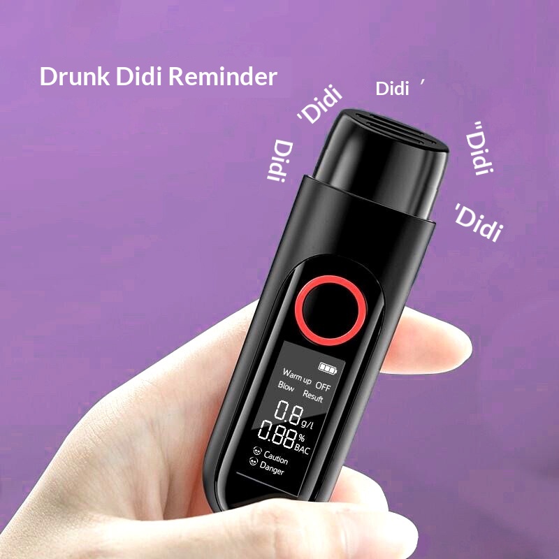 Draagbare alcoholtester met usb oplader en ademdetectie_voghion.com