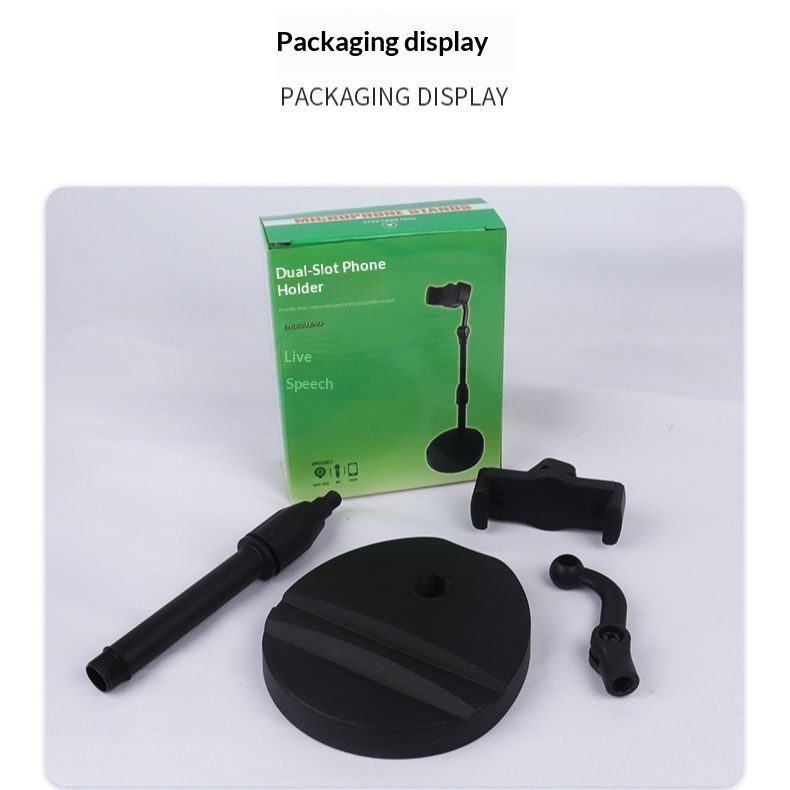 Desktop Cantilever Tablet Metal Live Streaming Overhead Shooting Lazy Watching Universal Foldable Telescopic Bedside_voghion.com