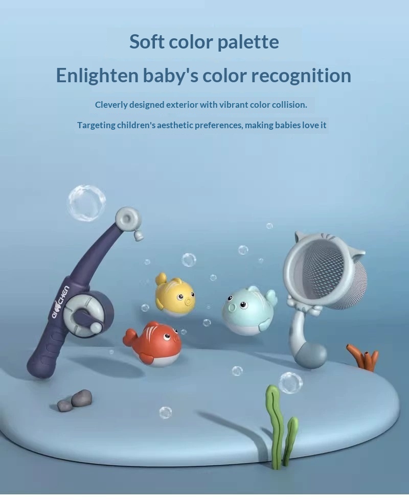Gioco di pesca magnetico per bambini set educativo da bagno_voghion.com