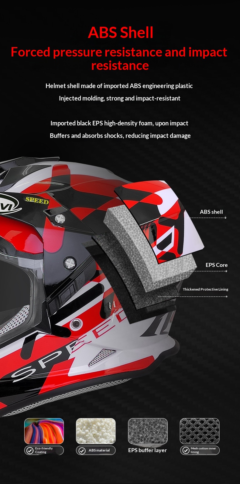 Fabrikneuer, nationaler Standard A-konformer Offroad-Elektromotorrad-Rallye-Helm für Herren, universell für alle Jahreszeiten, DOT-konform_voghion.com