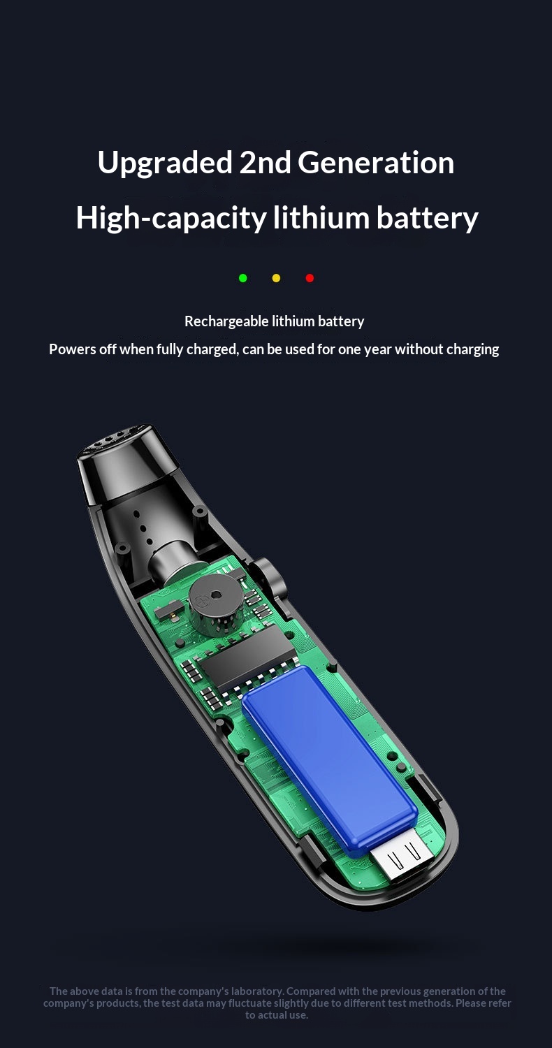 Tester Detection, Breathalyzer, High Precision Alcohol Concentration Detector For Drunk Driving_voghion.com