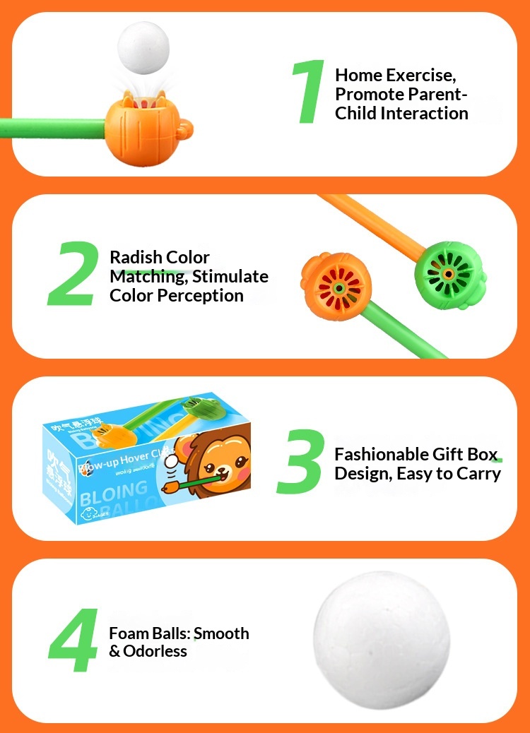 Über Grenzen hinweg aufblasbarer Schwimmball für Kinder – Magisches Atemtraining – Lustiges Geschenk mit nostalgischem Charme_voghion.com