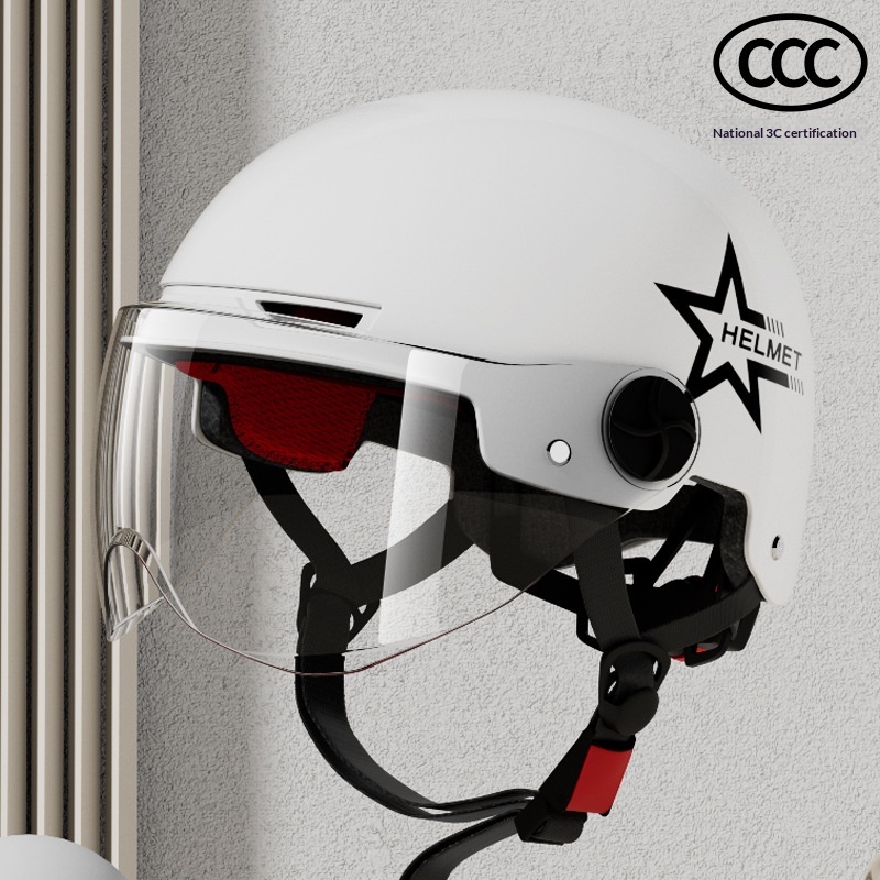 Summer Motorcycle And Electric Scooter Helmet For Unisex_voghion.com