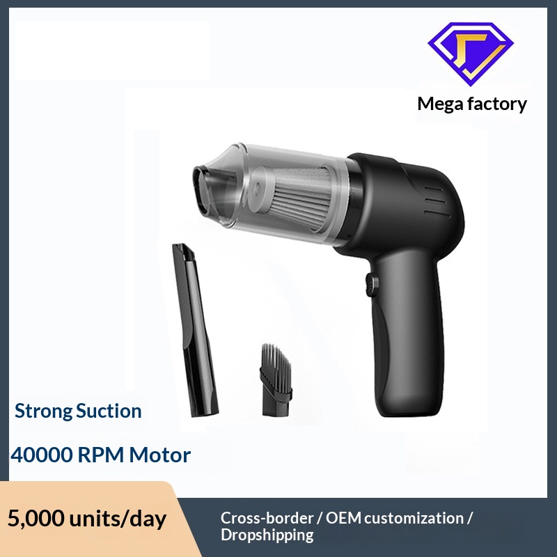 Wholesale Small Mini Handheld Portable Wireless Car Vacuum Cleaner Super Powerful_voghion.com