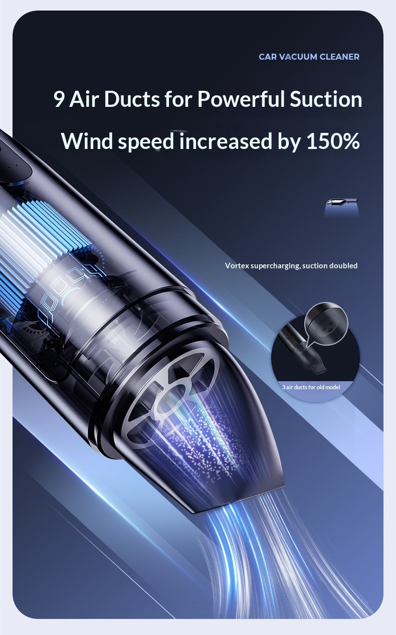 Portable Handheld Vacuum Cleaner For Car And Home High Power_voghion.com