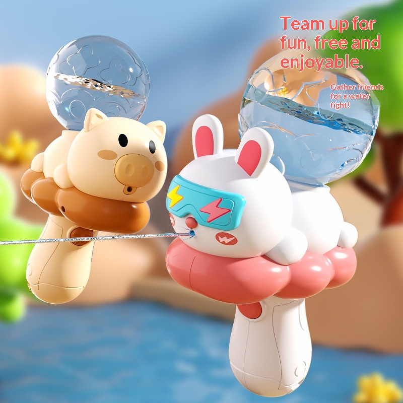 Cross-border Animal Cartoon Electric Automatic Summer Beach Play Gun, Water Gun Toy For Boys And Girls_voghion.com
