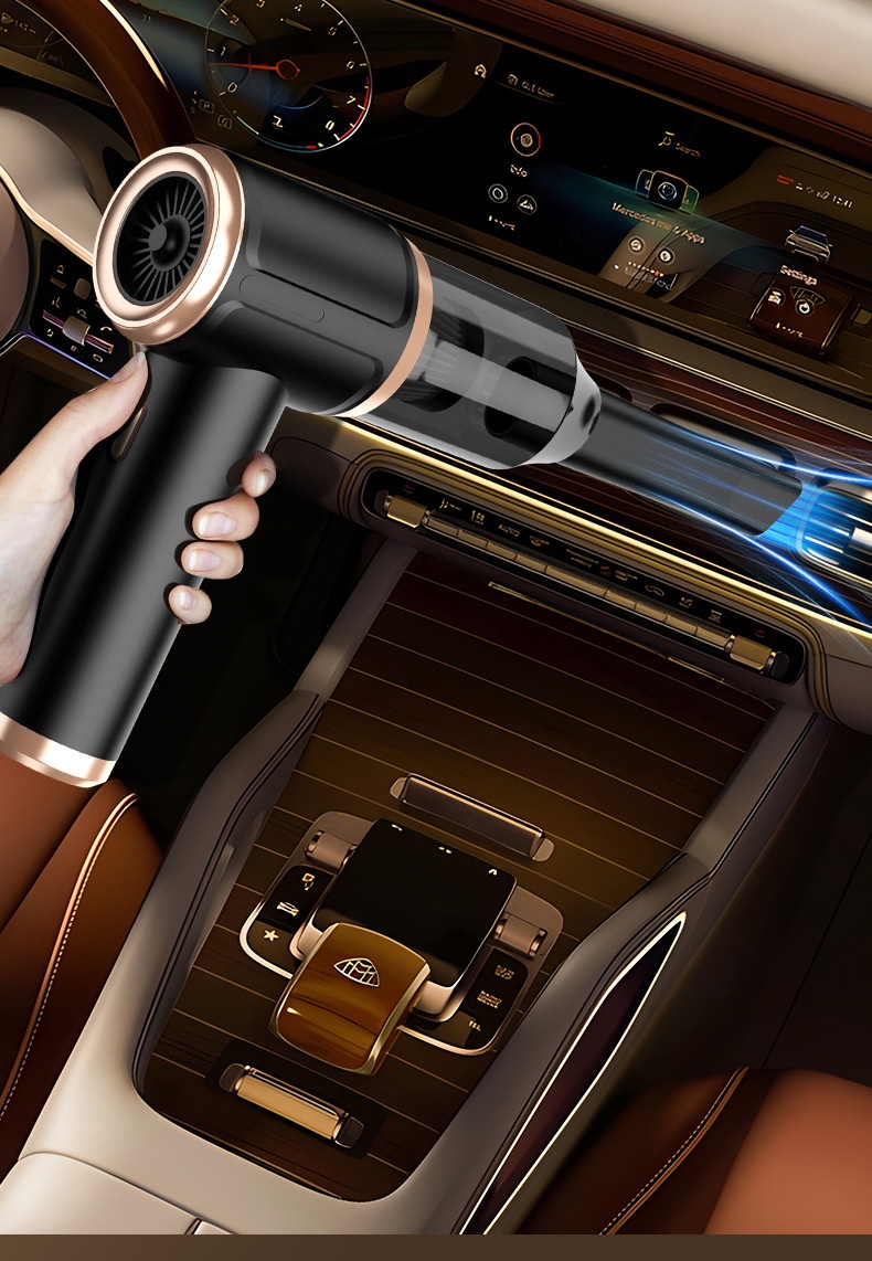 Cordless Handheld Vacuum Cleaner For Home And Car High Suction_voghion.com