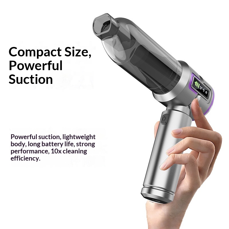 Wireless Car Vacuum Cleaner With Super Strong Handheld, High-Power, Car-Specific, Ultra-Brushless, Large Suction,_voghion.com