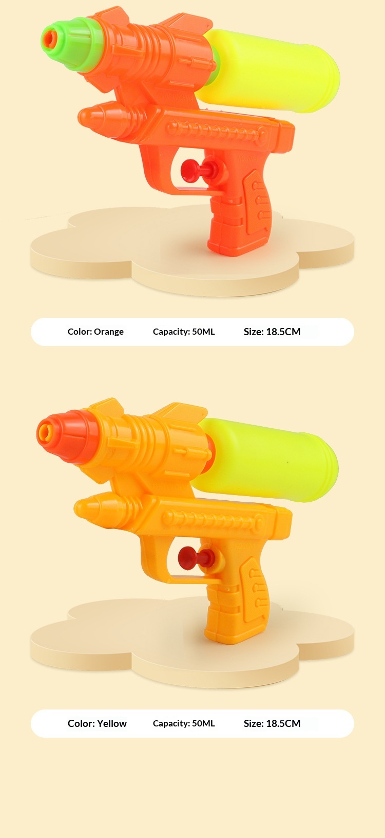 Childrens Water Gun High Pressure Large Capacity Water Blaster_voghion.com