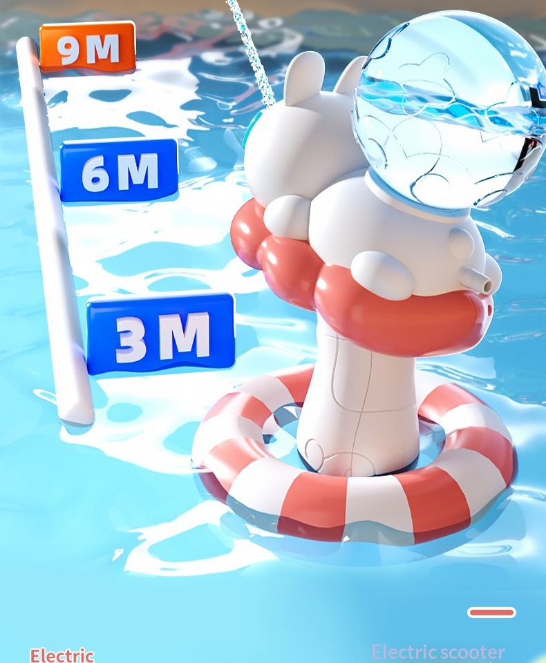 Pistola de agua automática con dibujos animados para playa_voghion.com