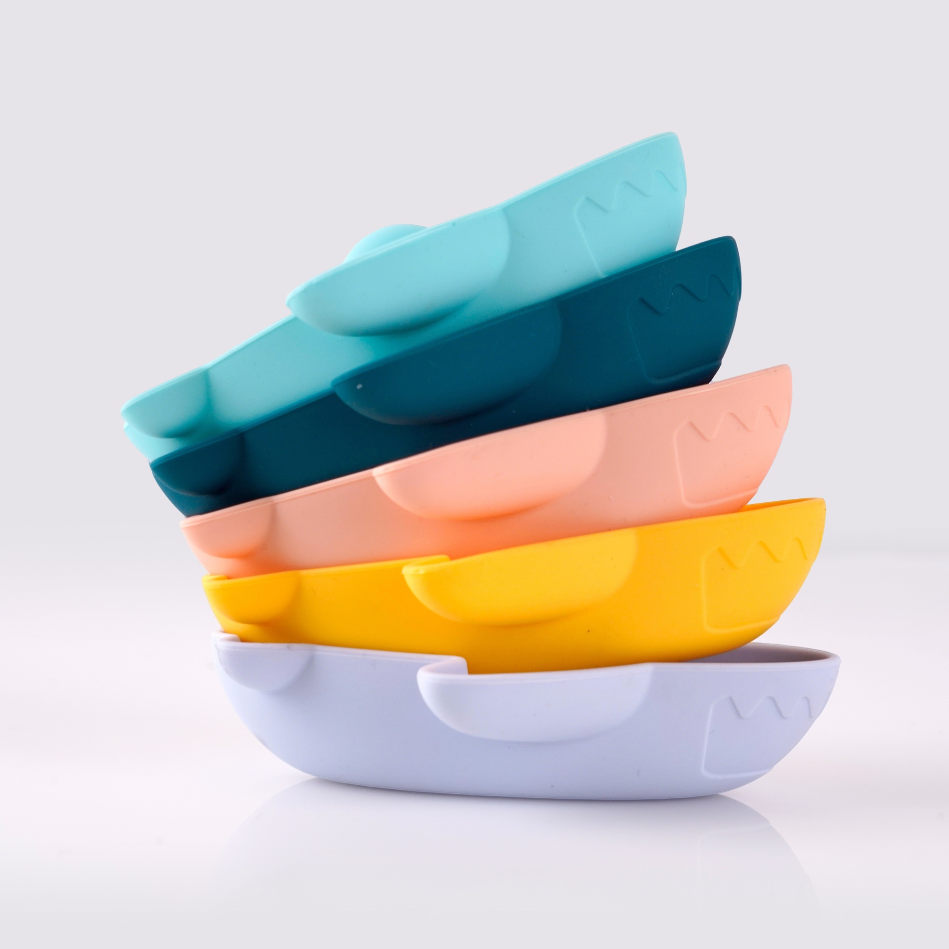 Ensemble de jouets de bain éducatifs en silicone pour enfant_voghion.com